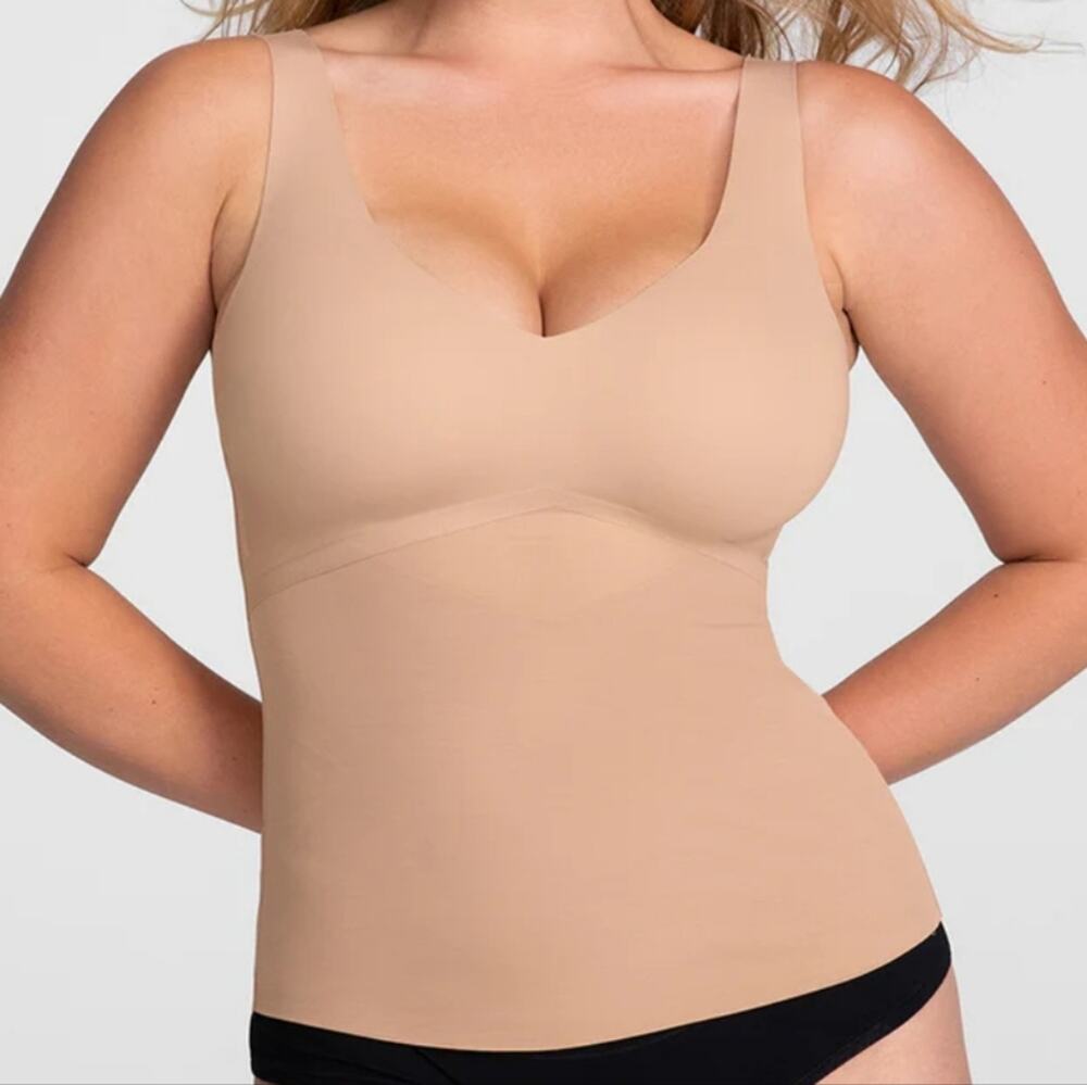 Honeylove Sand Wide Strap Liftwear Tank 3X
